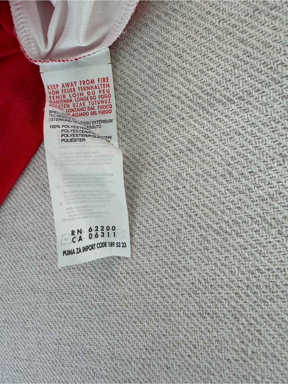 Arsenal Soccer  Jersey - Picture 6 of 7